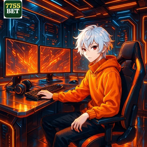 Imagem promocional da 7755 Bet ilustrando a plataforma e seus diferenciais